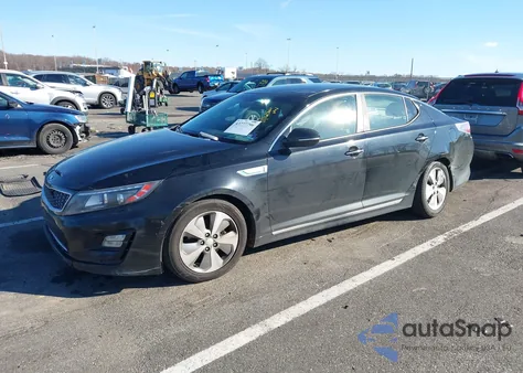 2015 Kia Optima Hybrid Ex z USA, uszkodzony, nr VIN KNAGN4AD2F5087109